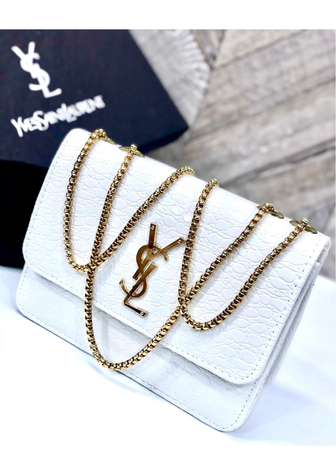 YSL Short Body Bags with Chain